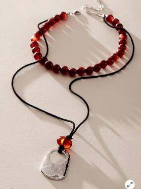 Free People Right On Time Layer Necklace